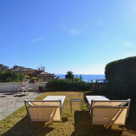 Apartamento Bellavista Eight - Elegante Vista Mare Con Giardino E Posto Auto Privato - 4 Posti Letto Santa Margherita Ligure