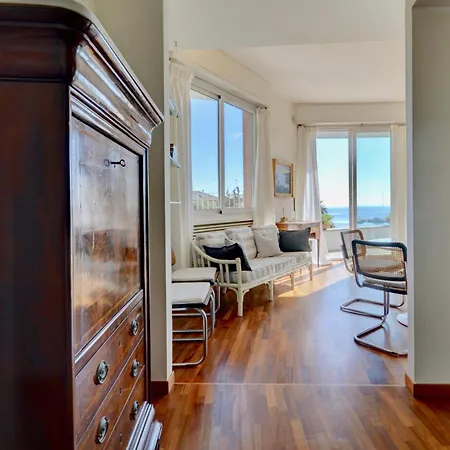 Bellavista Eight - Elegante Vista Mare Con Giardino E Posto Auto Privato - 4 Posti Letto Apartamento *