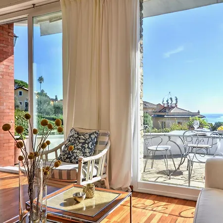 Bellavista Eight - Elegante Vista Mare Con Giardino E Posto Auto Privato - 4 Posti Letto * Santa Margherita Ligure