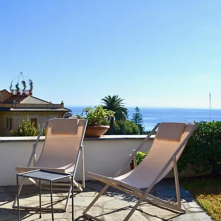 Bellavista Eight - Elegante Vista Mare Con Giardino E Posto Auto Privato - 4 Posti Letto