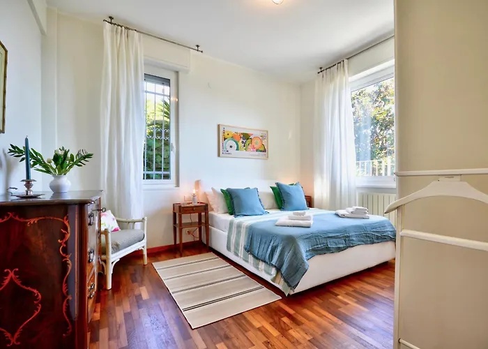 Апартаменты Bellavista Eight - Elegante Vista Mare Con Giardino E Posto Auto Privato - 4 Posti Letto Санта-Маргерита-Лигуре