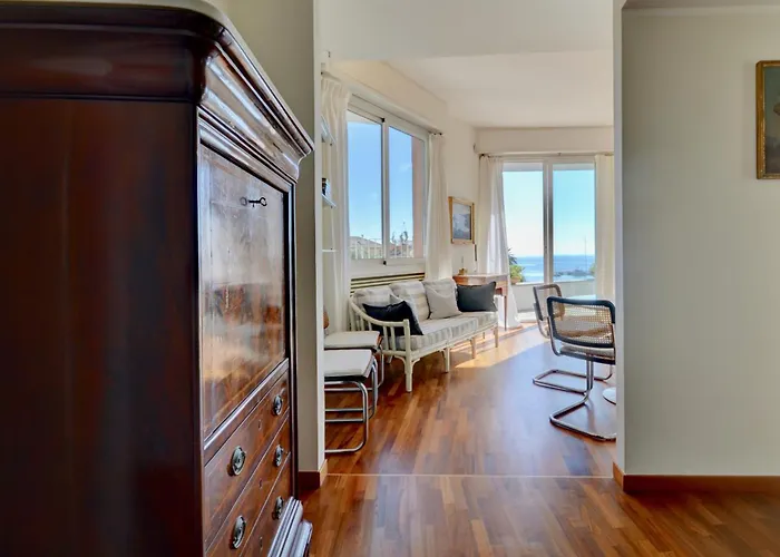 Bellavista Eight - Elegante Vista Mare Con Giardino E Posto Auto Privato - 4 Posti Letto Апартаменты *