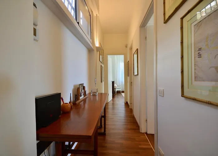 Bellavista Eight - Elegante Vista Mare Con Giardino E Posto Auto Privato - 4 Posti Letto 아파트 산타마르게리타리구레