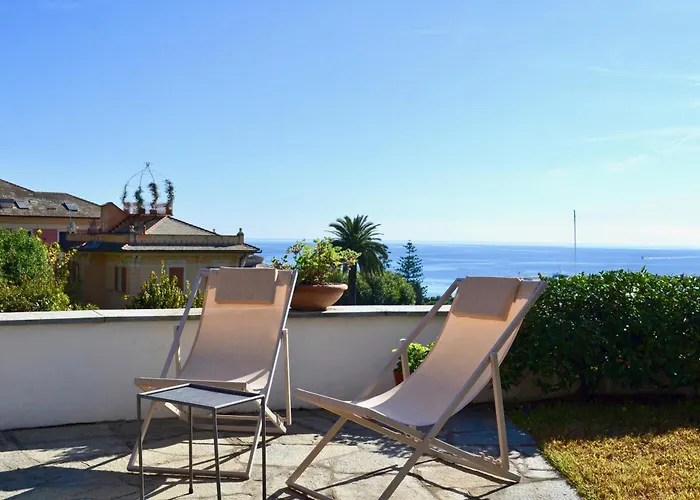 Bellavista Eight - Elegante Vista Mare Con Giardino E Posto Auto Privato - 4 Posti Letto